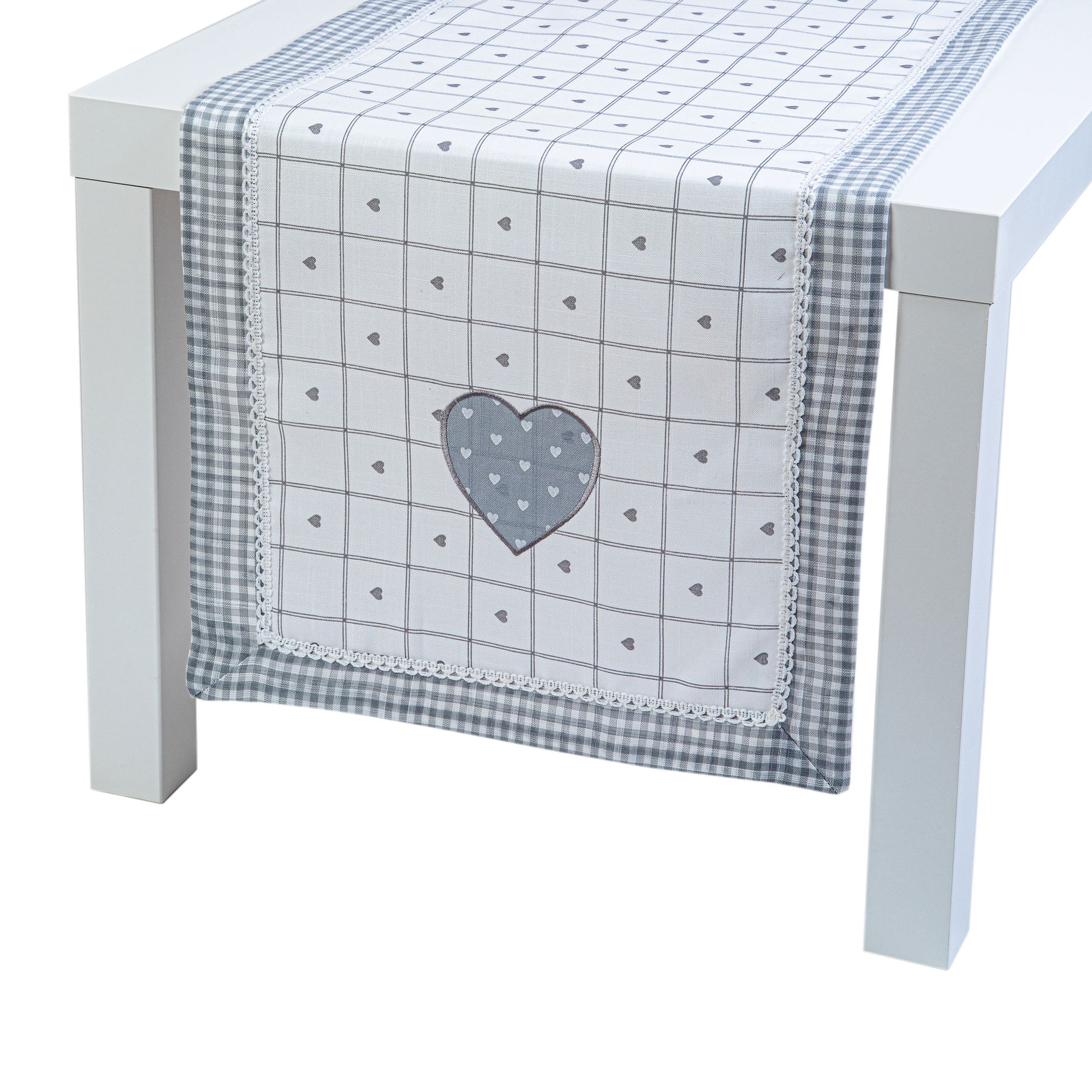 Polyesterový obrus JEDEKA ARTO 002 BIELY 60 x 120 cm
