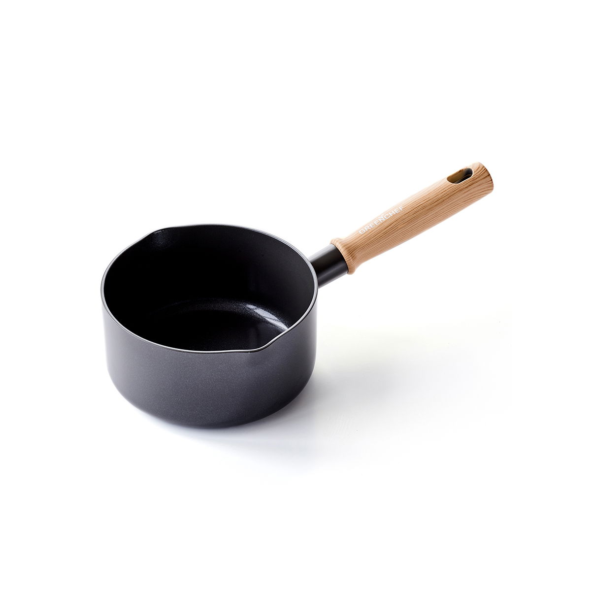Hliníkový kastrol GREENCHEF VINTAGE černý 1,6 l