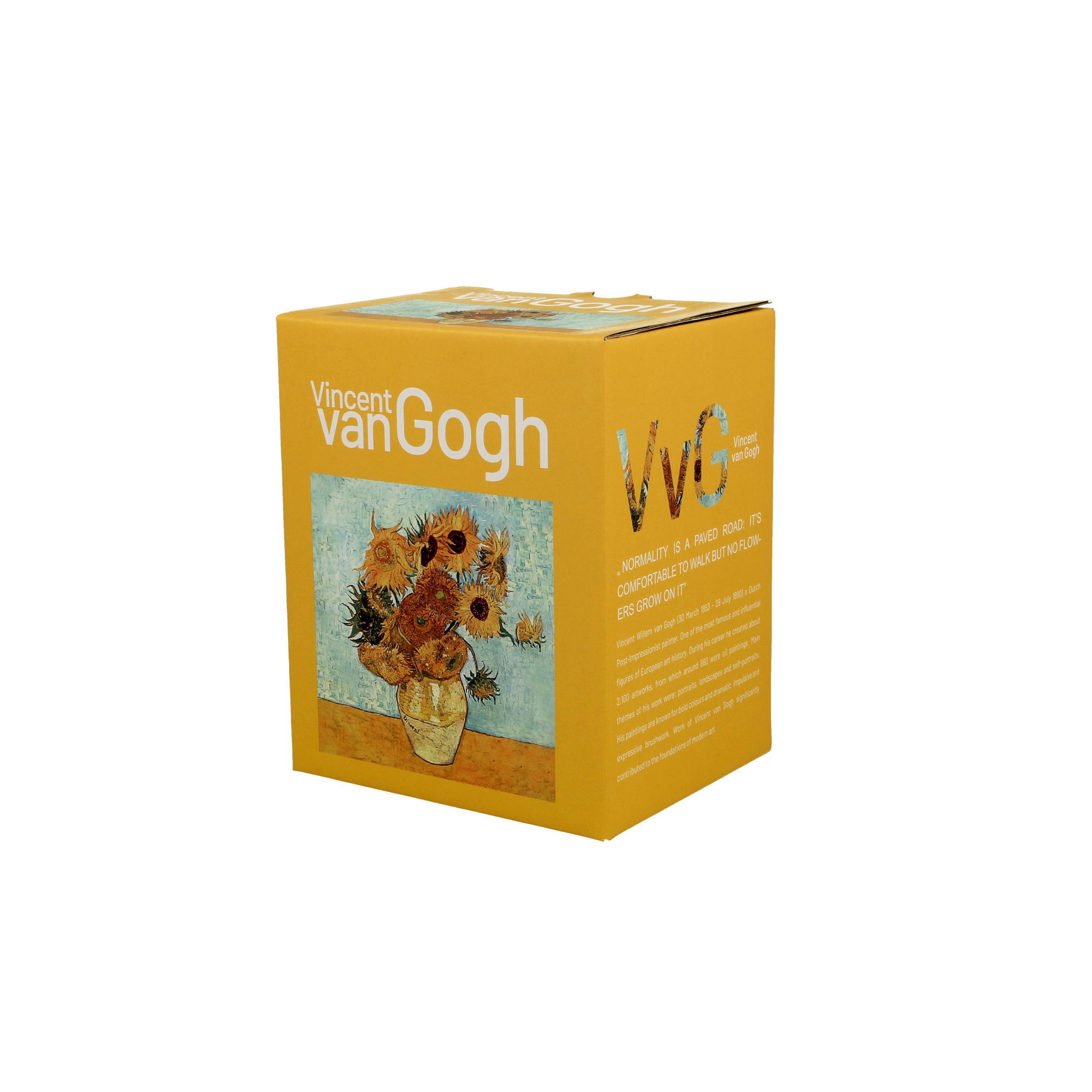 Porcelánový hrníček DUO ART GALLERY SLUNEČNICE OD V. VAN GOGHA 630 ml