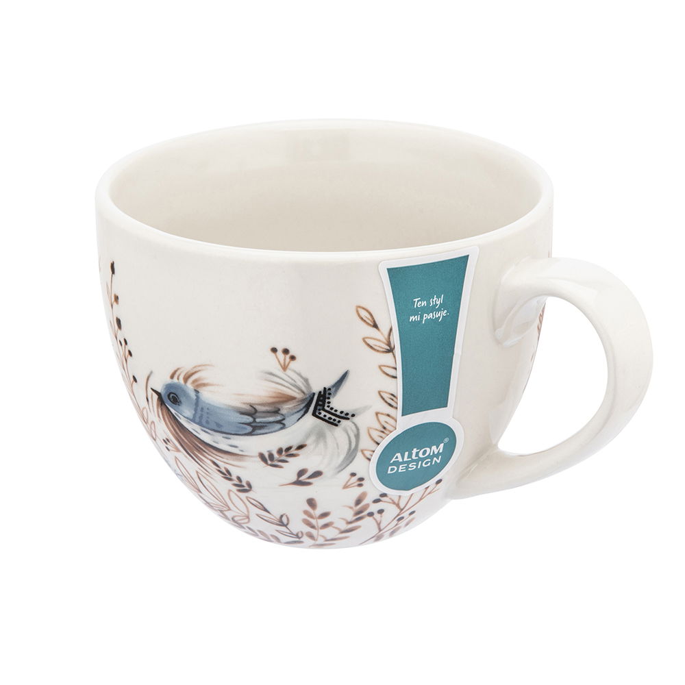 Porcelánový šálek na kávu a čaj SERENITY 450 ml