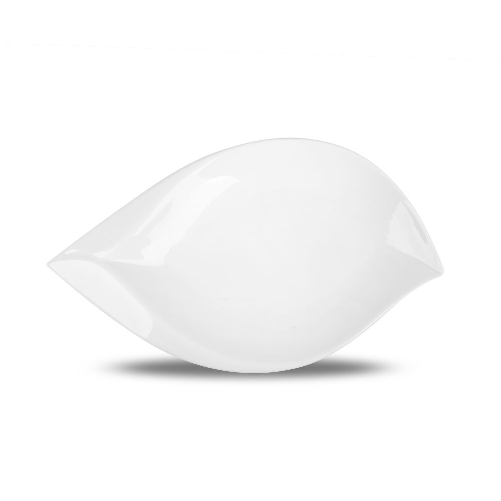 AMBITION Salsa Lodička 27 x 15,5 cm bílý - porcelánový talíř