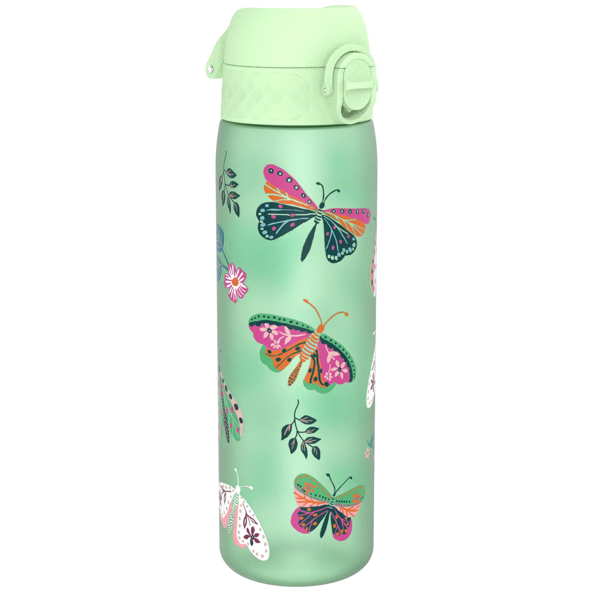 ION8 Recyclon Wild Butterflies 0,5 l - fľaša / bidón pre deti na vodu a nápoje