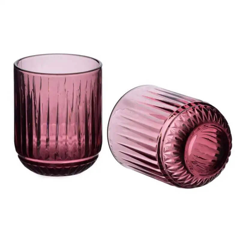 Poháre na nápoje ELISE PURPLE 260 ml 4 ks