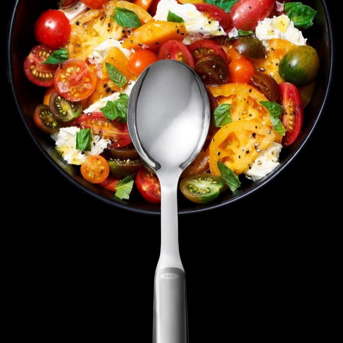 OXO Steel 27,5 cm - nerezová kuchyňská lžíce