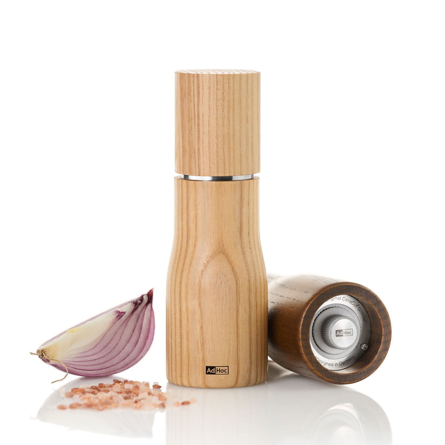 ADHOC Levo S 15 cm - młynek do soli i pieprzu ręczny drewniany ADHOC Levo S 15 cm - młynek do soli i pieprzu ręczny drewniany