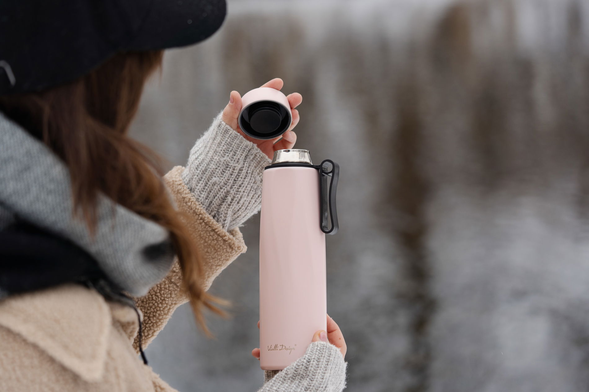 VIALLI DESIGN Fuori 0,5 l - termoska z nerezovej ocele