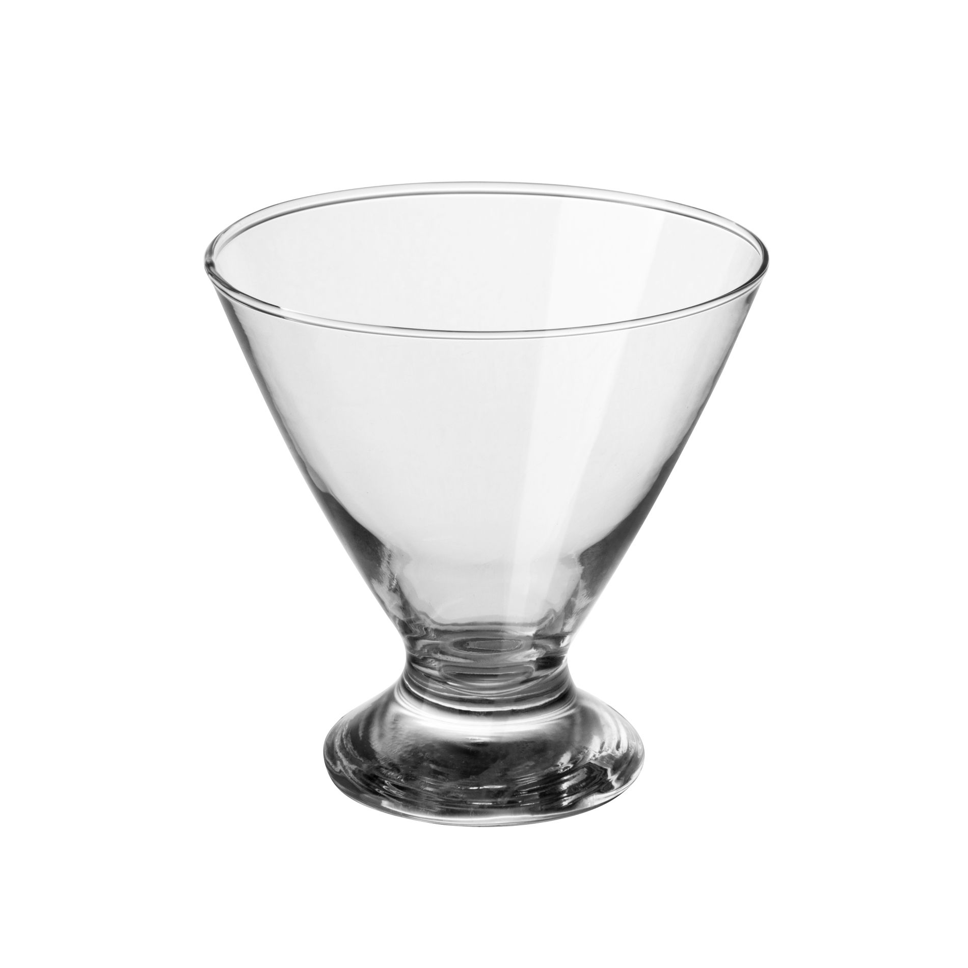 Skleněný pohár na zmrzlinu a dezert TREND GLASS ICE CREAM 460 ml