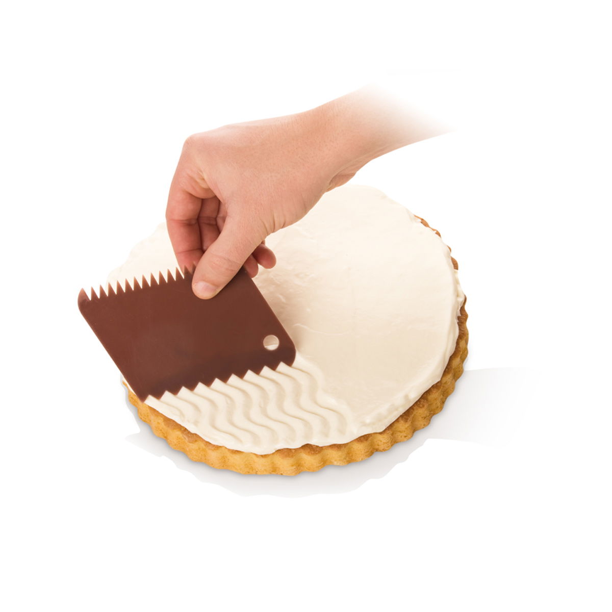 TESCOMA Delicia 3 ks. viacfarebné - lopatky / špachtle na koláč plastové