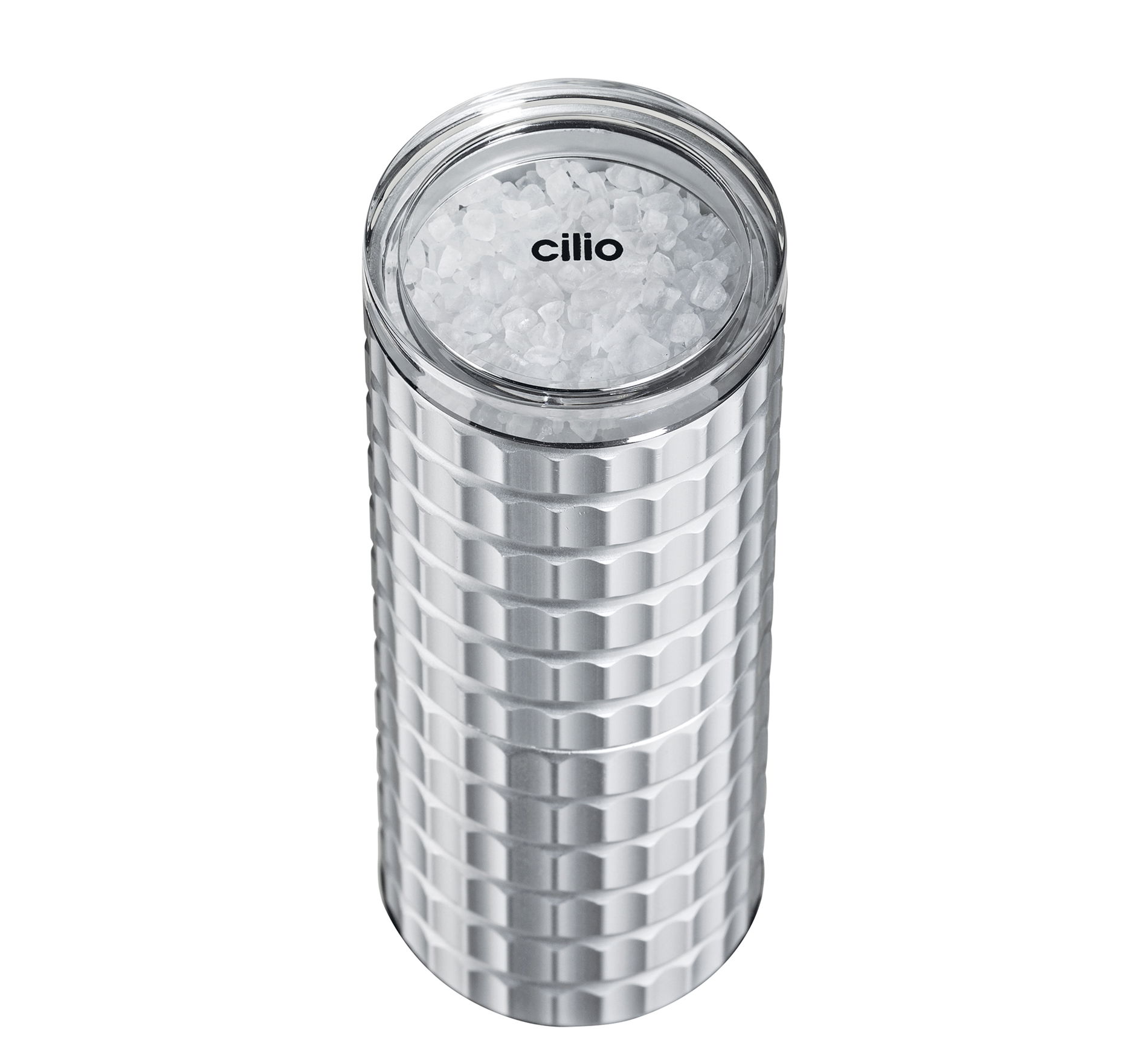 CILIO Pisa 12,5 cm - młynek do soli i pieprzu aluminiowy ręczny