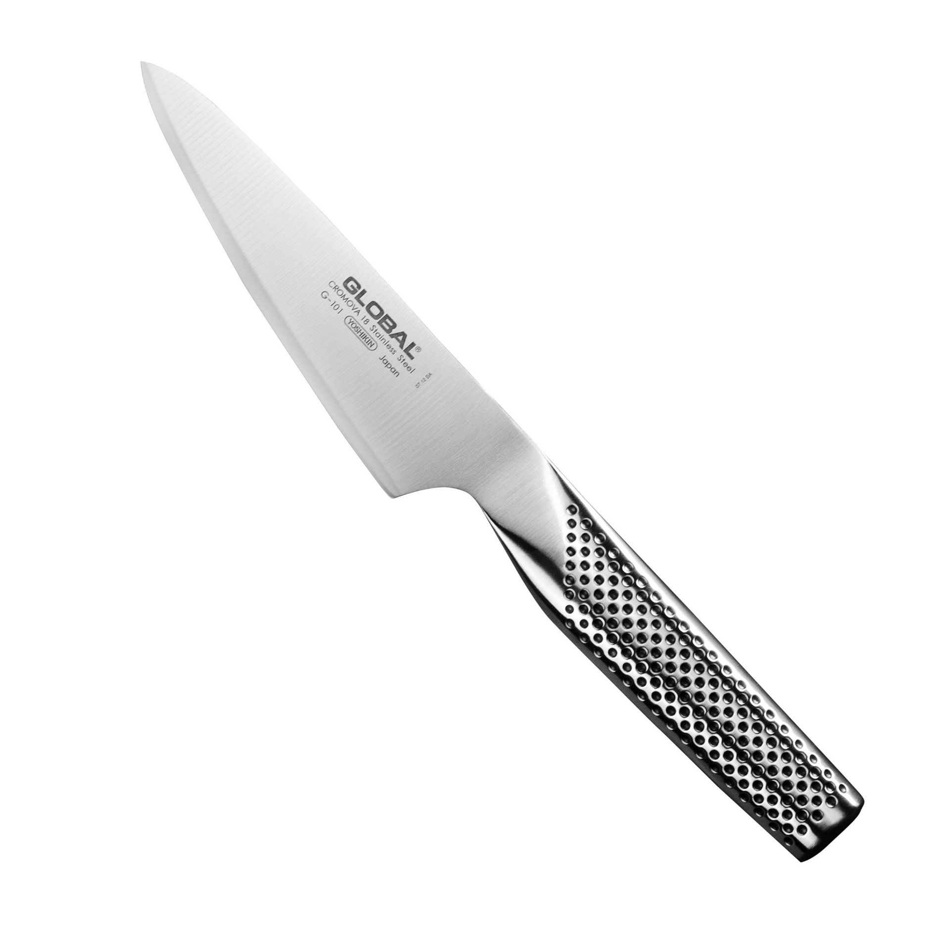 GLOBAL G-101 13 cm - kuchařský nůž z nerezové oceli