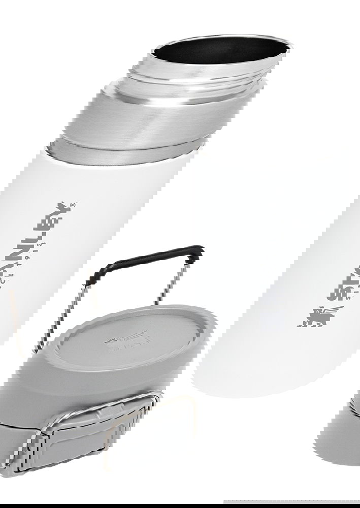 STANLEY Quick Flip 0,47 l bílá – nerezová termoska