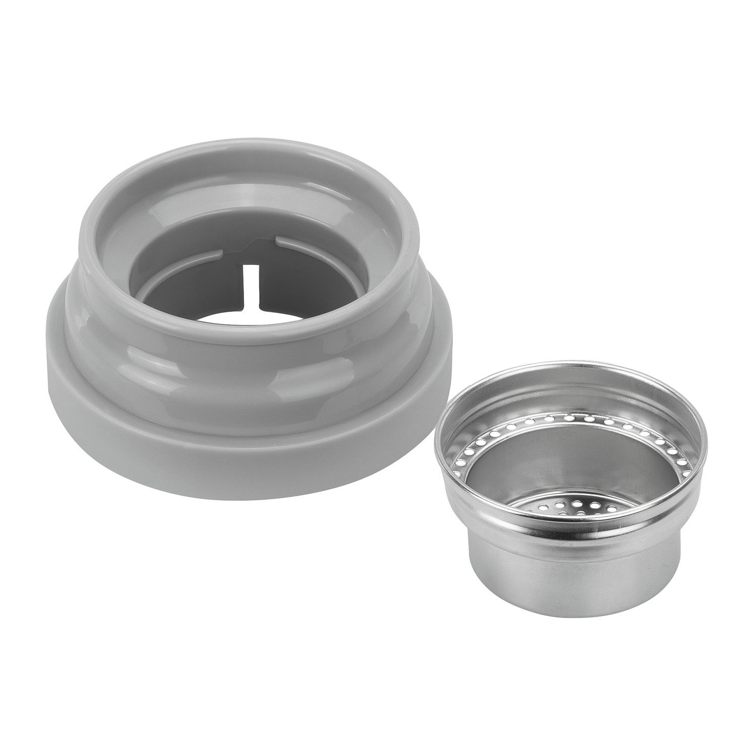 ZWILLING Thermo 420 ml biely - termo pohár z nerezovej ocele s čajovým infúzerom