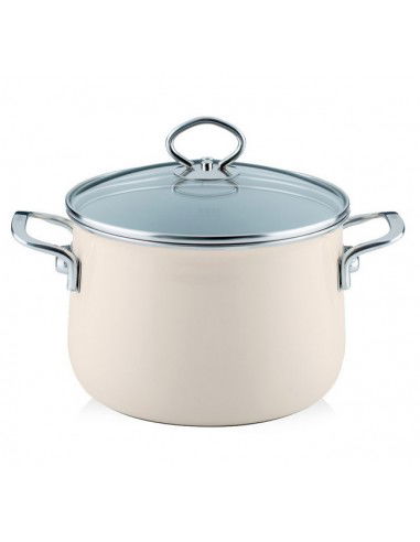 RIESS Avorio 6,5 l - keramický hrnec s poklicí