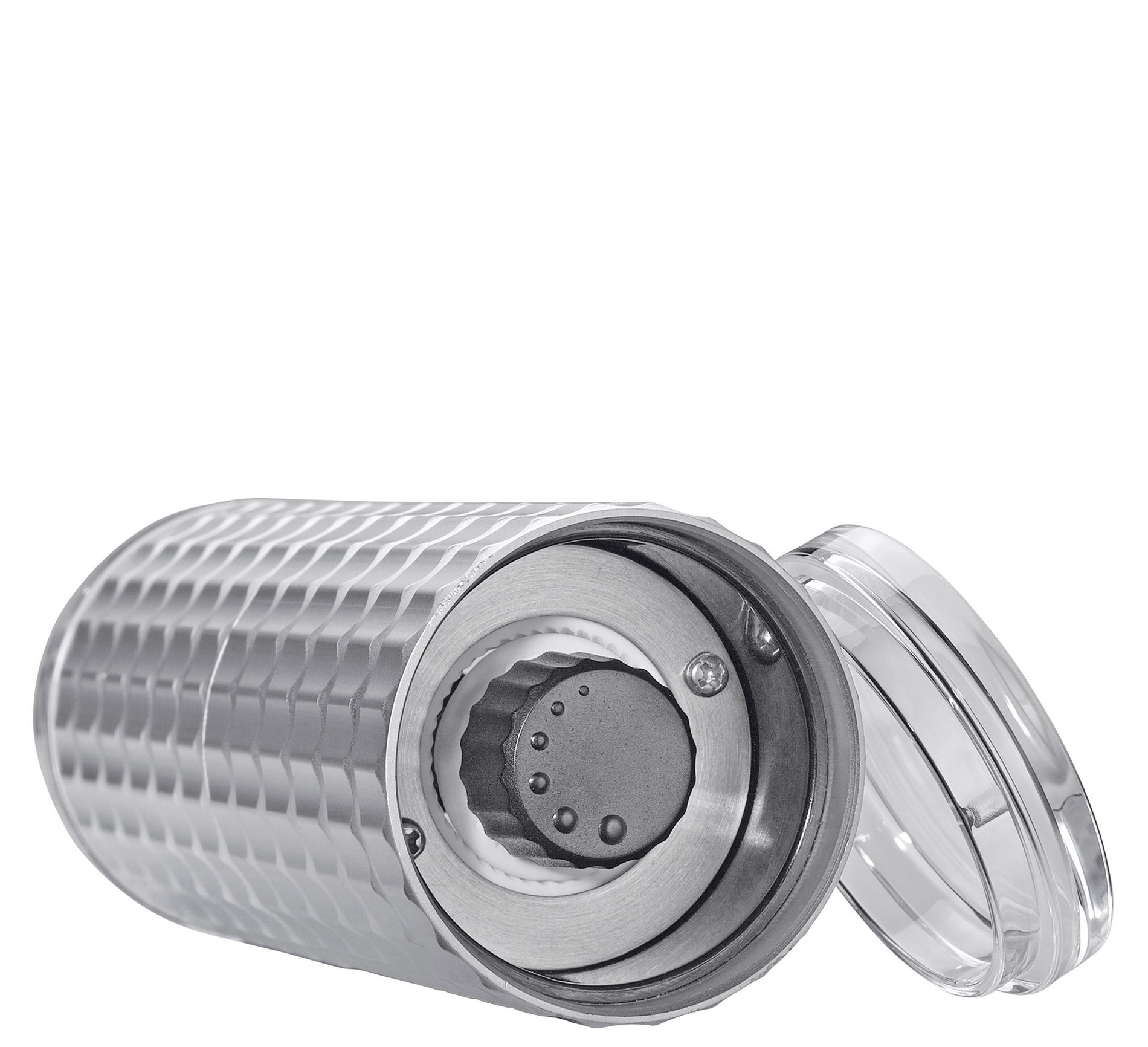 CILIO Pisa 12,5 cm - młynek do soli i pieprzu aluminiowy ręczny