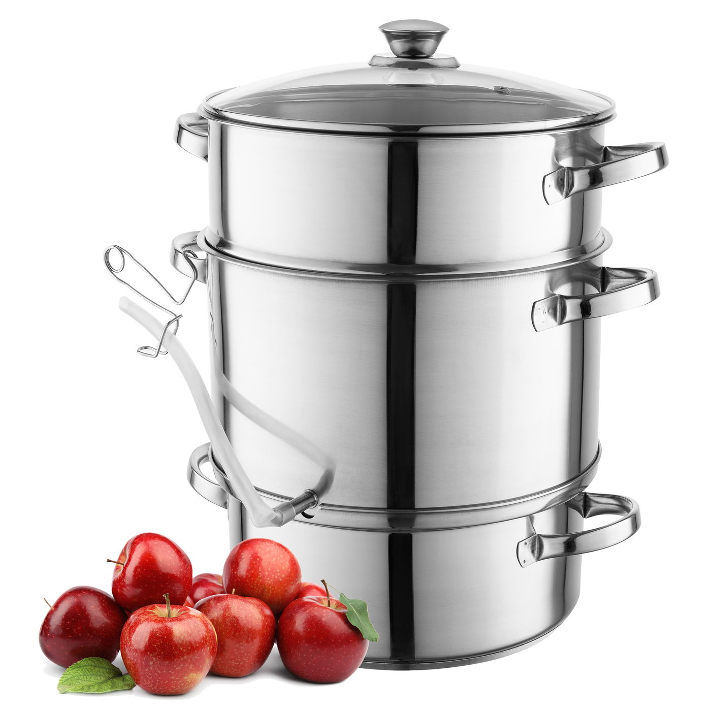 Nerezový parní odšťavňovač FLORINA JUICE 8 l