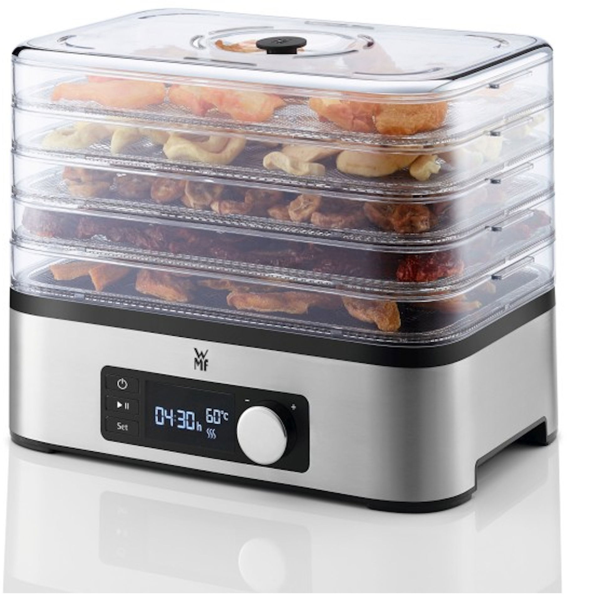 WMF Electro Kitchenminis 220 W bílá – ocelová sušička ovoce a hub