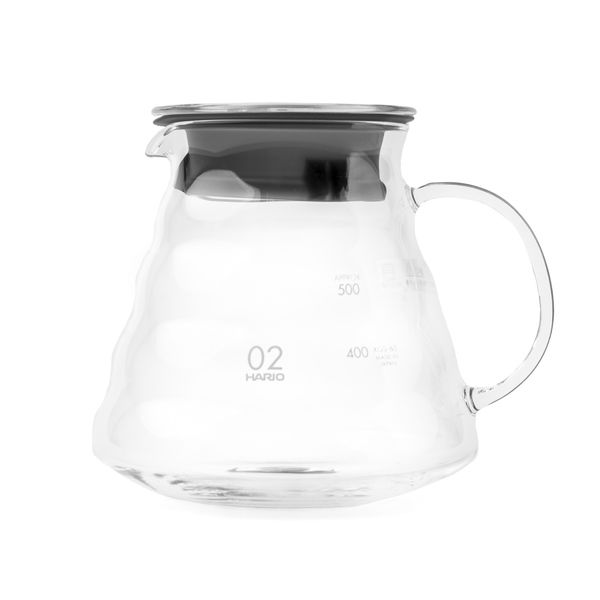 HARIO Range Server V60-02 0,6 l - sklenená konvička na kávu a čaj