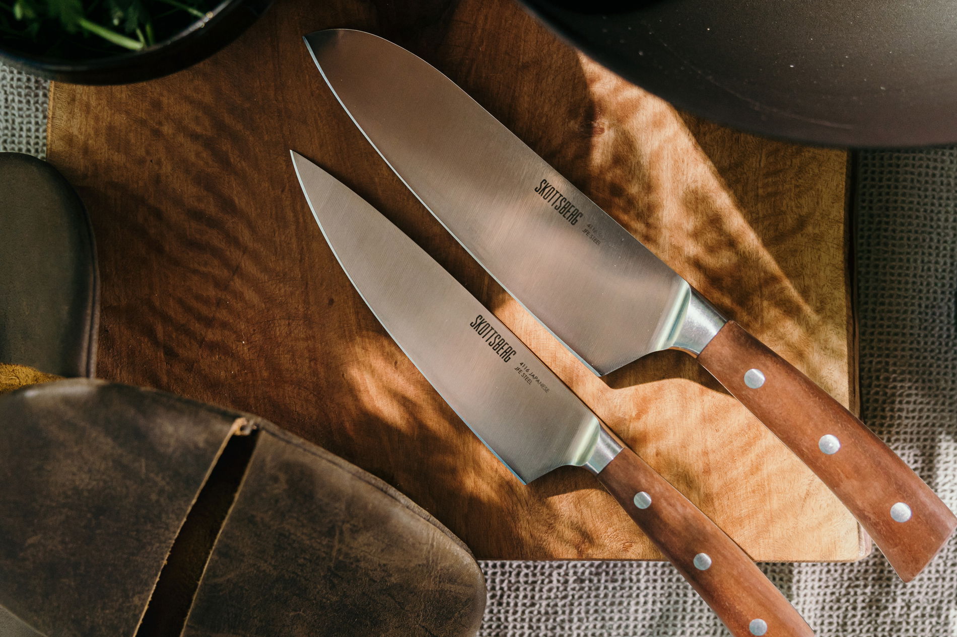 SKOTTSBERG 15 cm - japonský kuchařský nůž z nerezové oceli