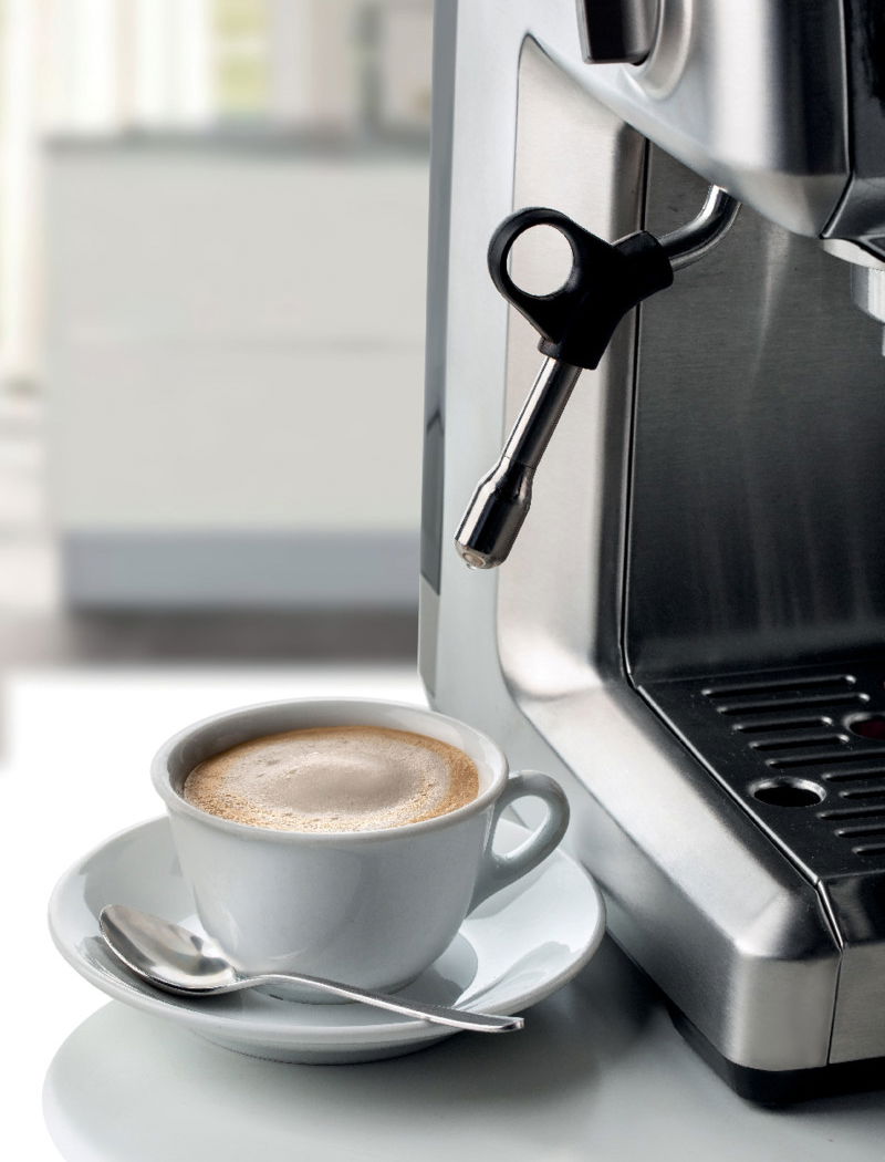 ARIETE Espresso Barista Specialista Max 1600 W - kávovar z nerezové oceli