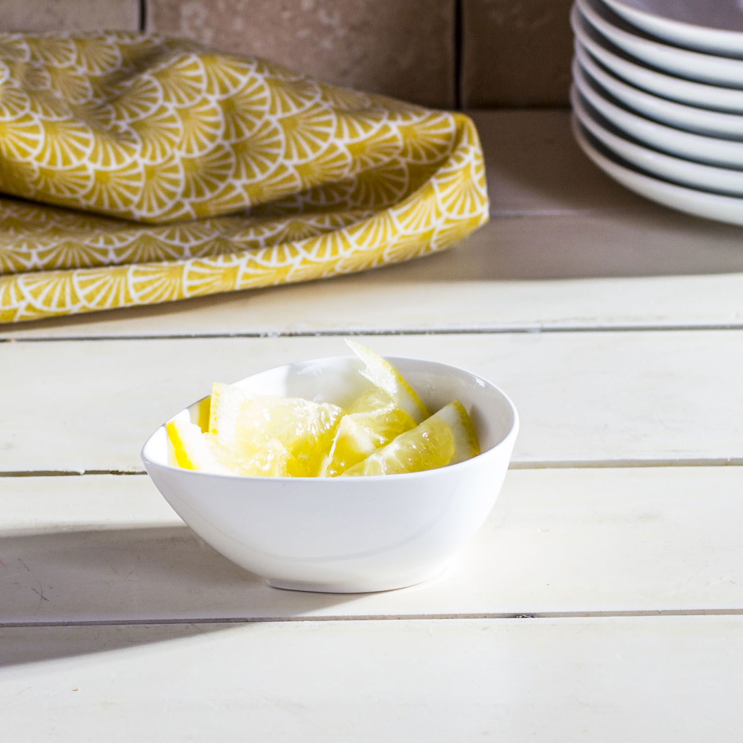 Porcelánová miska na dipy KROPLA bílá 100 ml