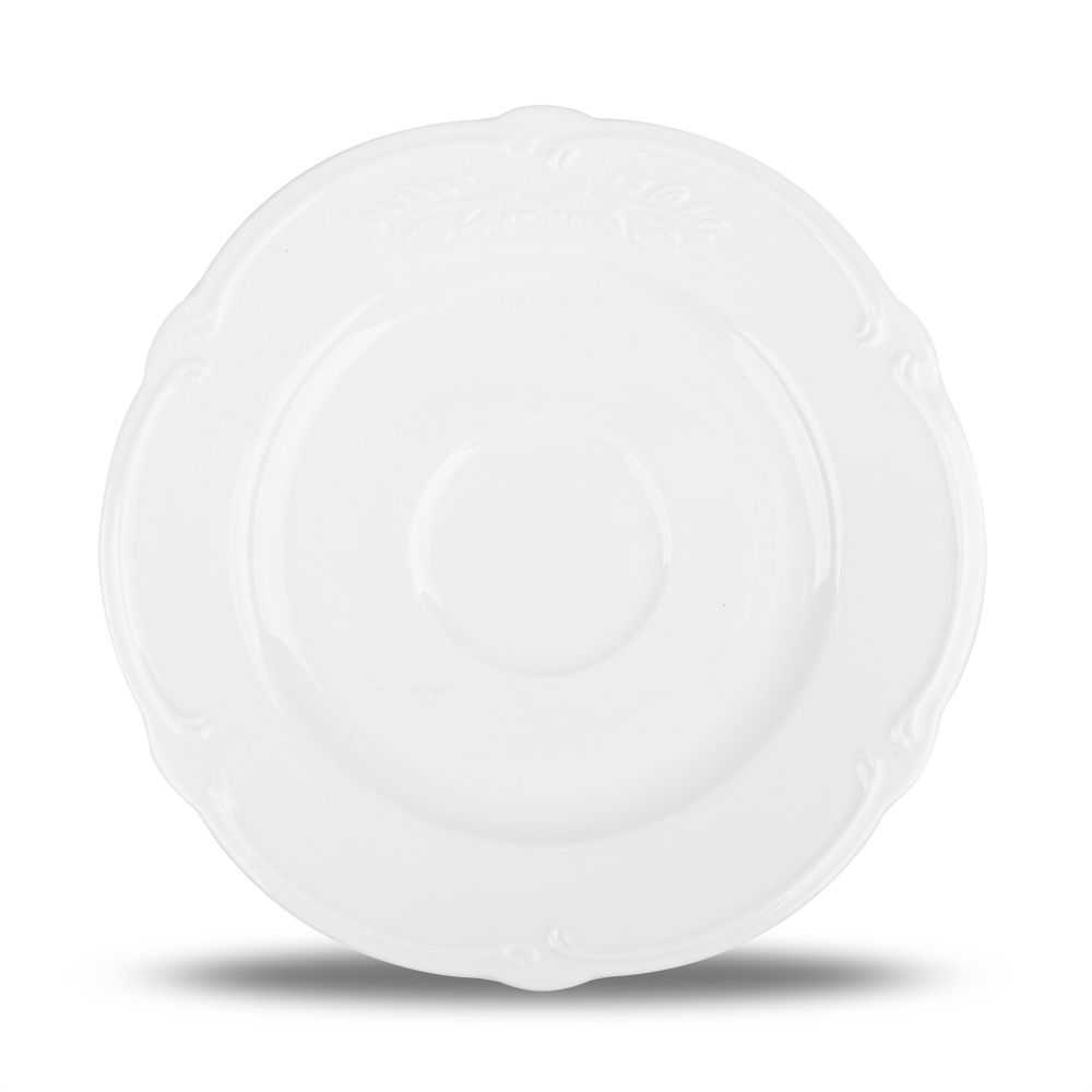 AMBITION Salsa 16,5 cm bílý - porcelánový talíř / podšálek