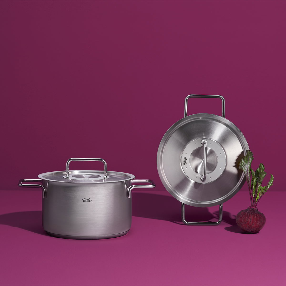 FISSLER Pure Collection 1,9 l - nerezový hrnec s poklicí