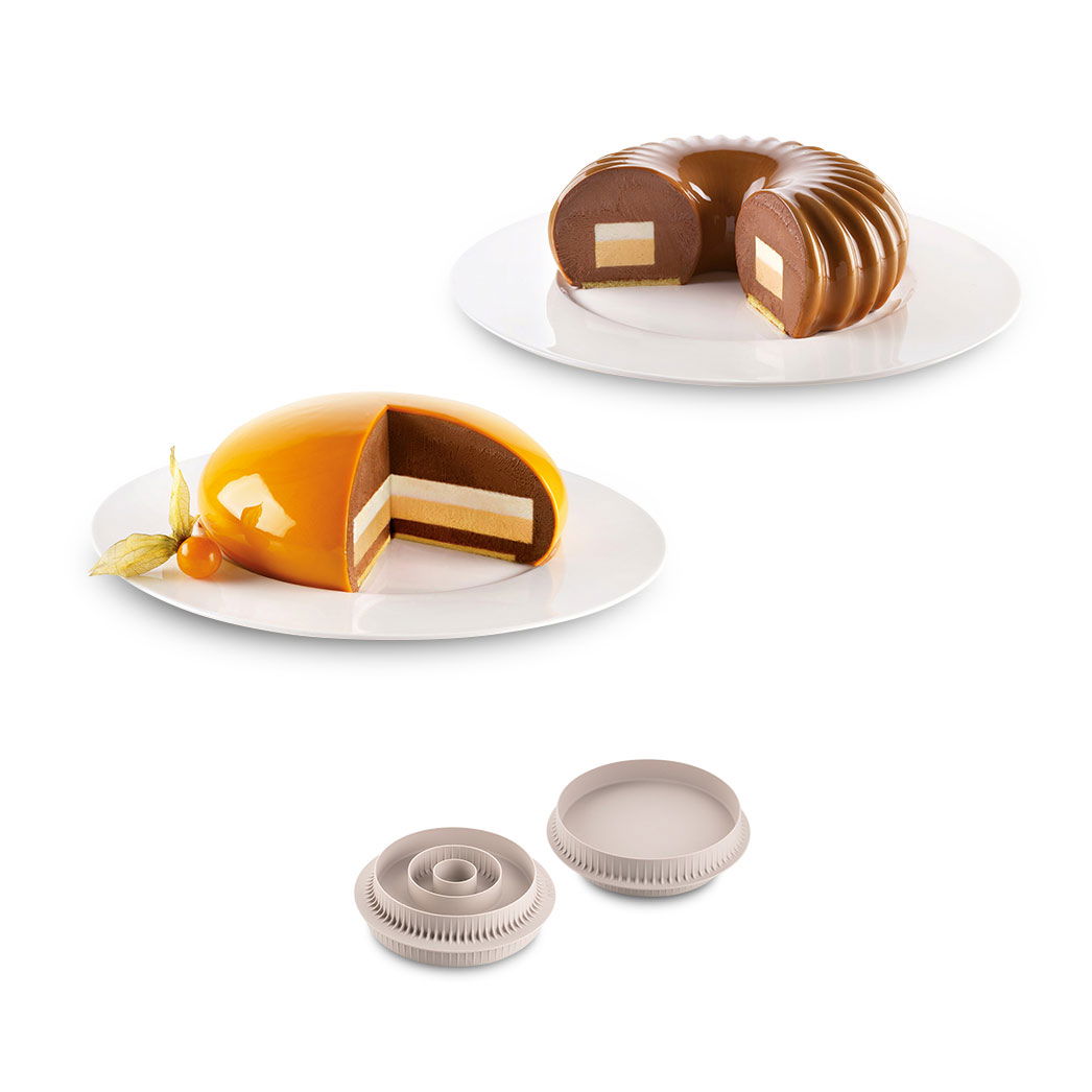 SILIKOMART 3Design Multi-Inserto Round 15,5 cm – silikonová forma na pečení