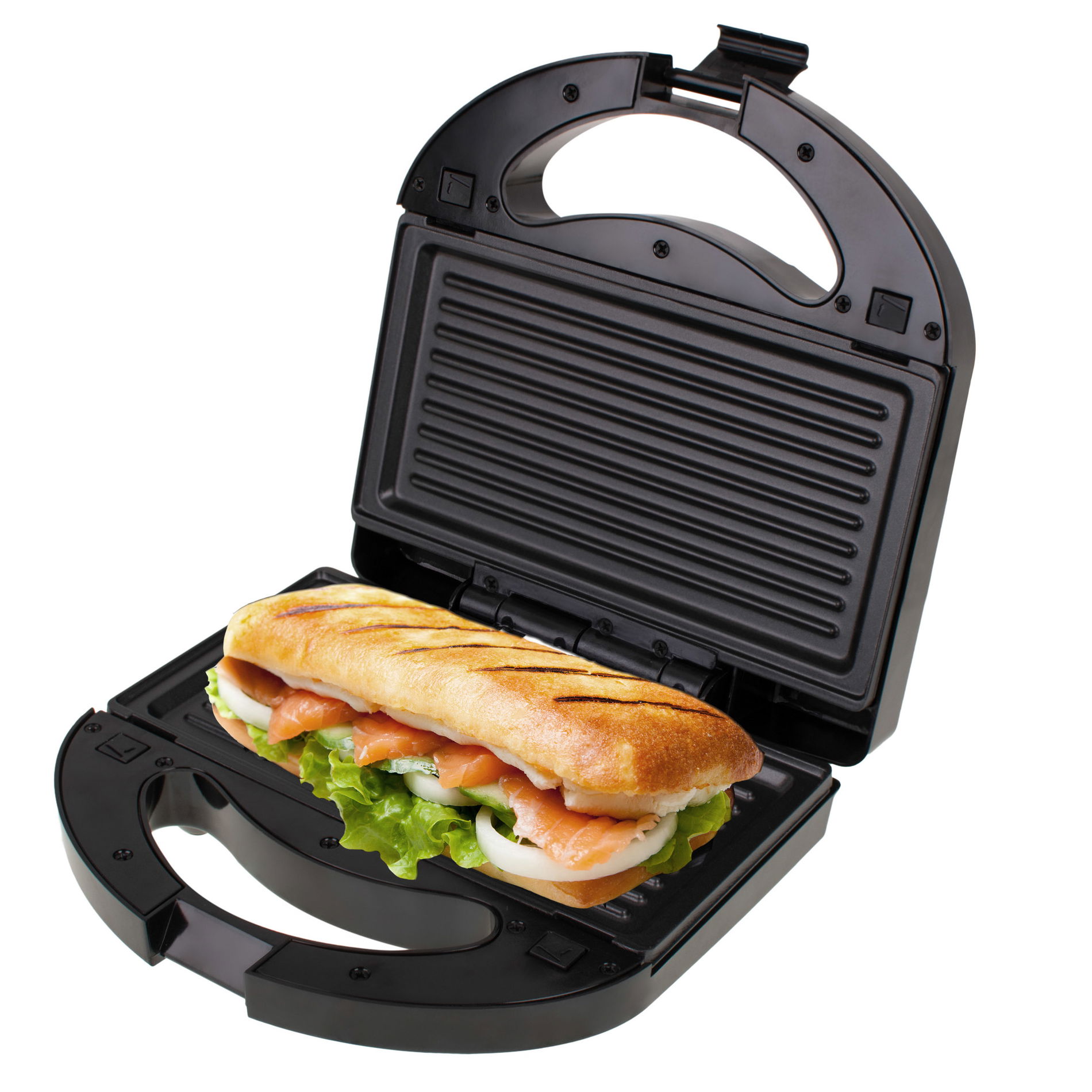 Elektrický sendvičovač 1000 W MESKO MS 3045 BLACK