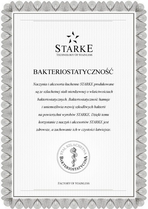 Nôž na zeleninu a ovocie z nehrdzavejúcej ocele STARKE SILVA 8,5 cm