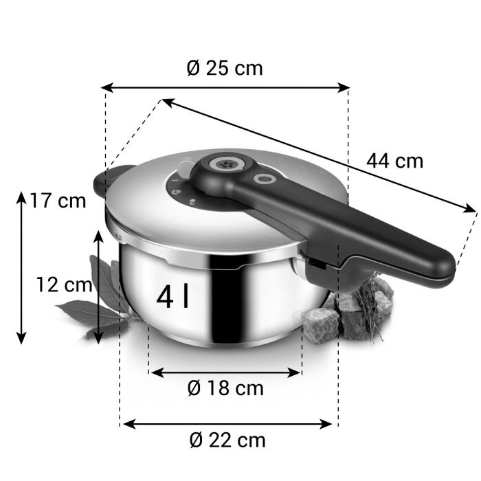 TESCOMA Smartclick 4 l - tlakový hrnec