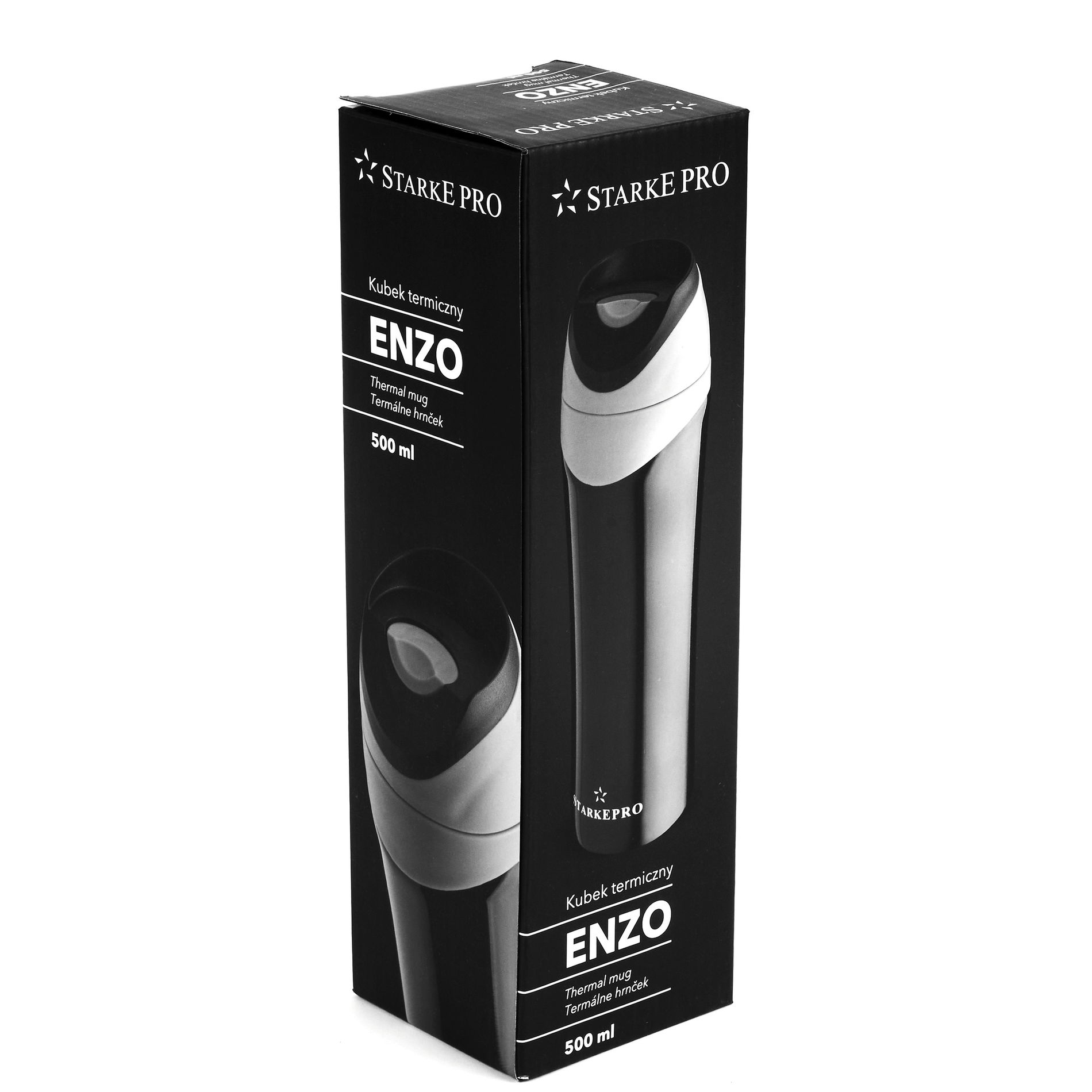 Termoska z nerezovej ocele STARKE PRO ENZO 500 ml
