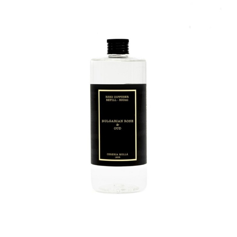 Vonný olej do difuzoru CERERIA MOLLA BOUTIQUE BUGARIAN ROSE AND OUD 500 ml