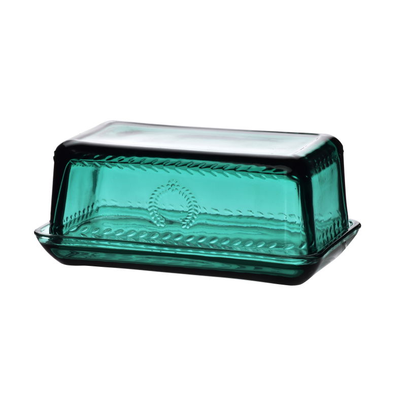 Skleněná máselnice AFFEK DESIGN ECILA DARK
