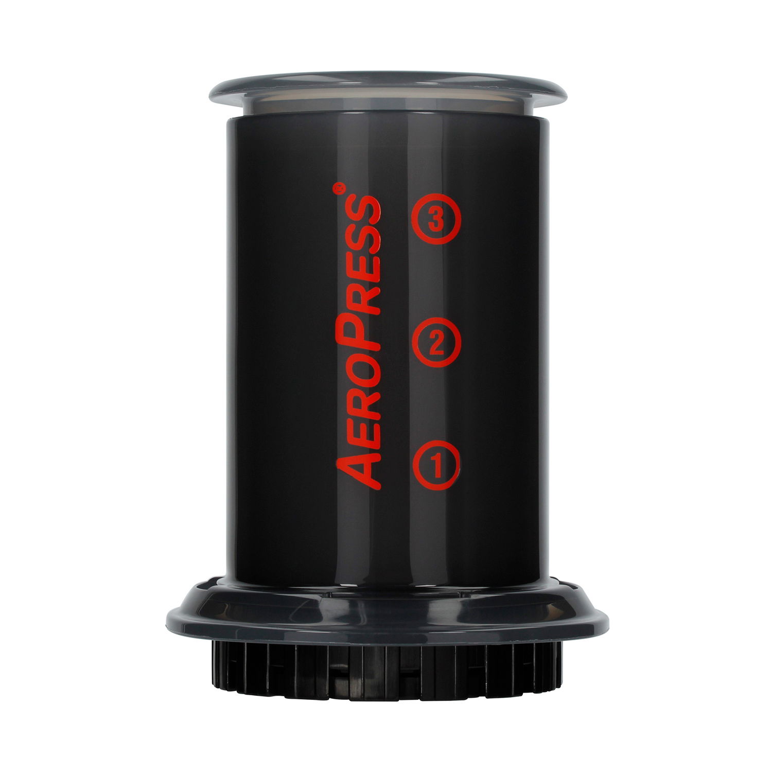 AEROPRESS Go 237 ml černá - plastový kávovar s šálkem