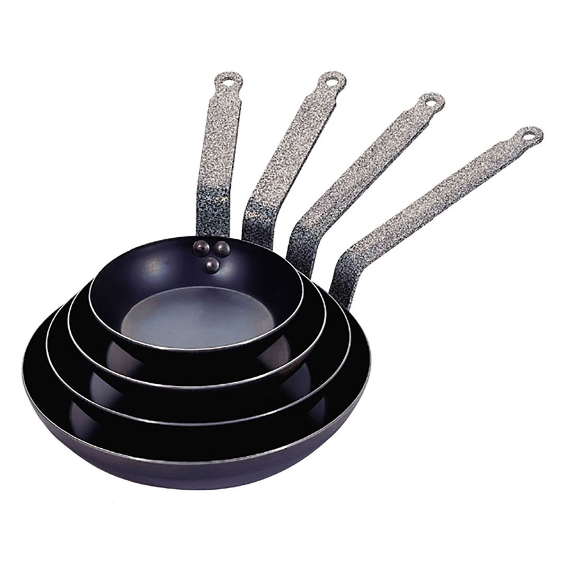 DE BUYER Outdoor 24 cm - pánev z uhlíkové oceli