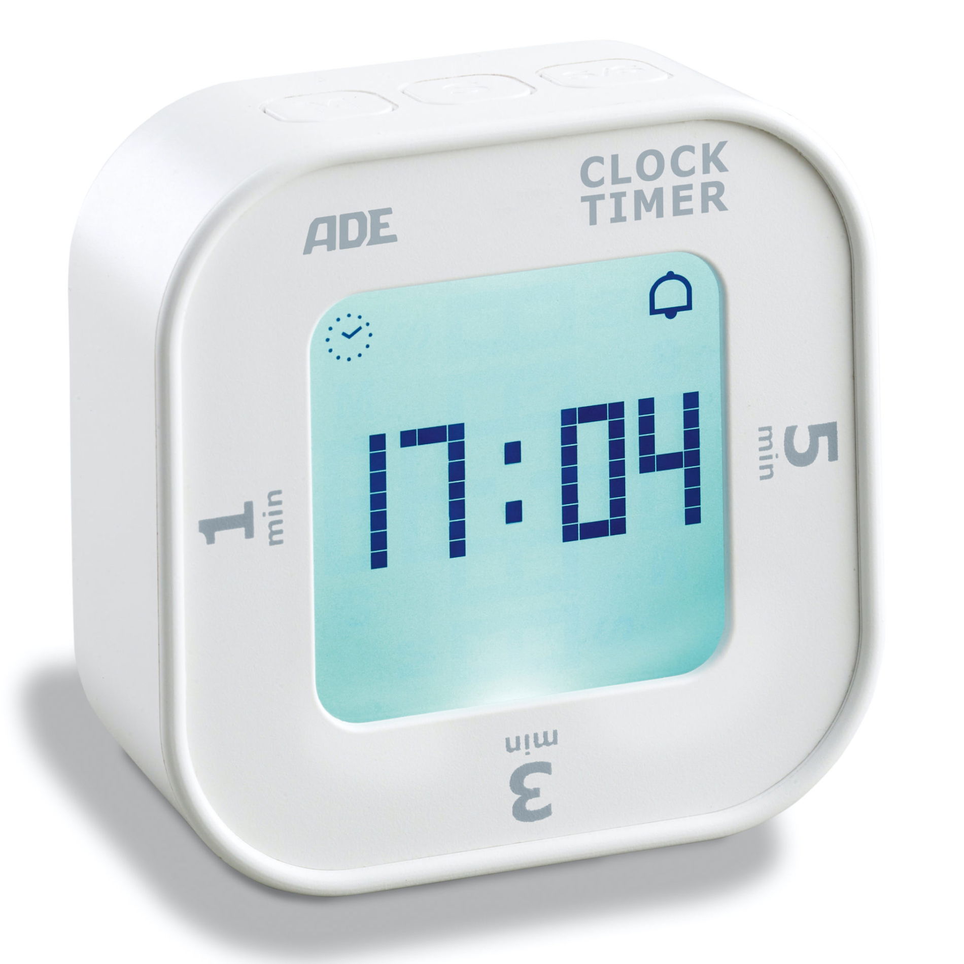 ADE Clock Timer biały - kuchyňská minutka s magnetem