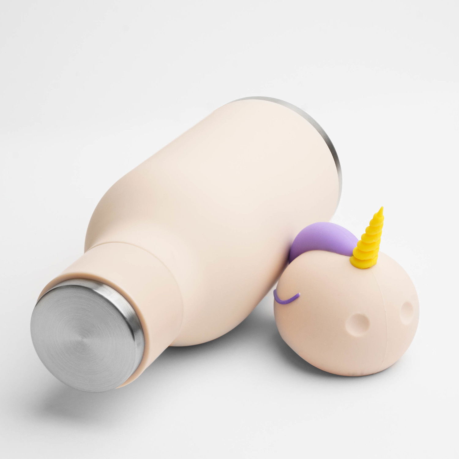 ASOBU Bestie Bottle Unicorn 0,46 l - butelka termiczna dla dzieci ze słomką