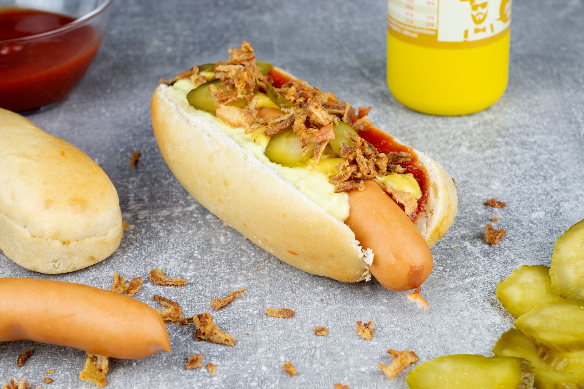LURCH FlexiForm 29,5 x 16 cm - silikonová forma na hot dog housky