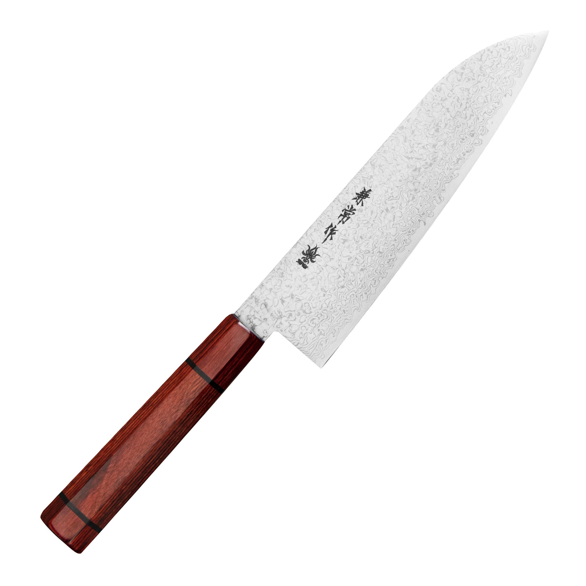 KANETSUNE SEKI Minamo-kaze 18 cm - japonský nůž Santoku z nerezové oceli