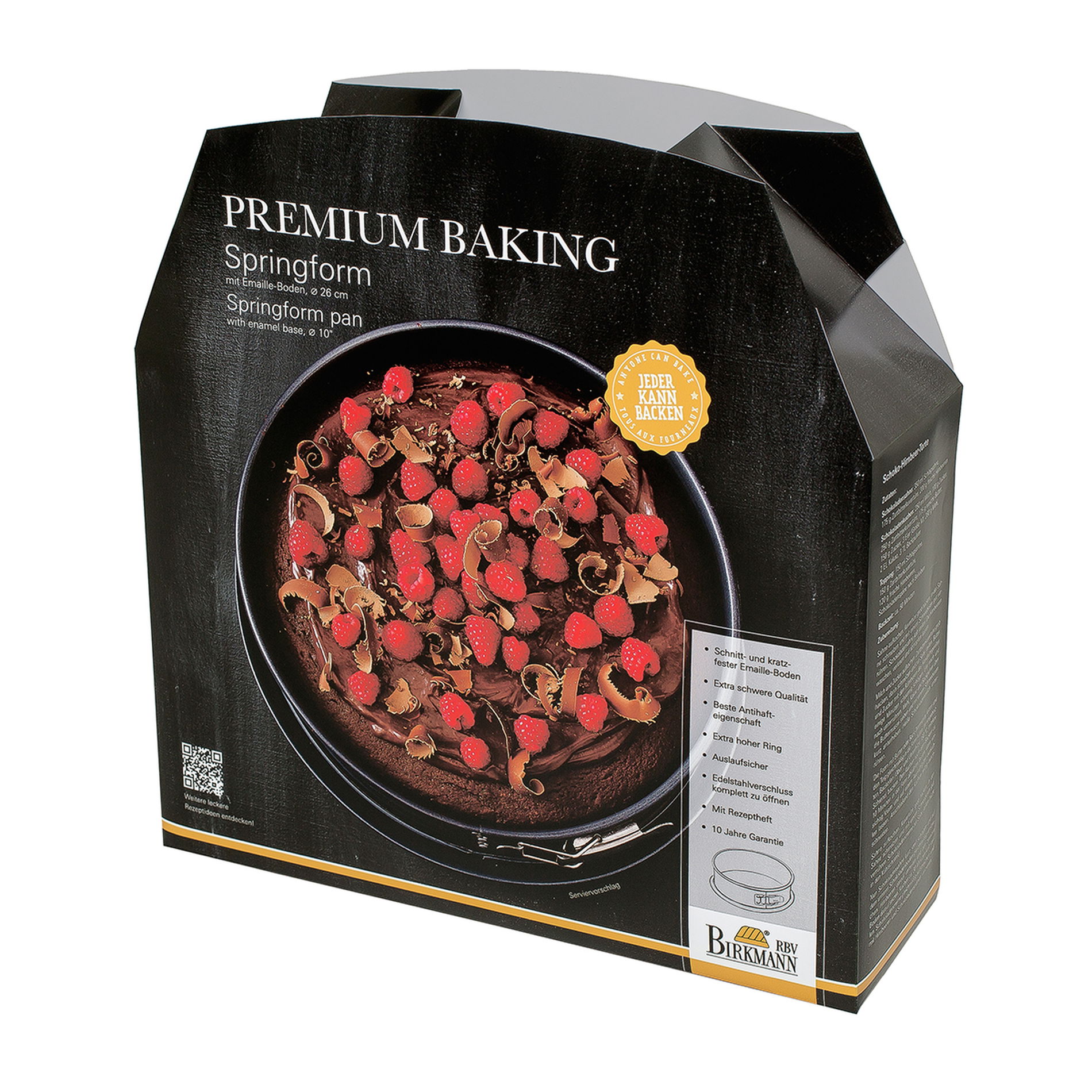 BIRKMANN Premium Backing 26 cm - forma na dort s odnímatelným dnem