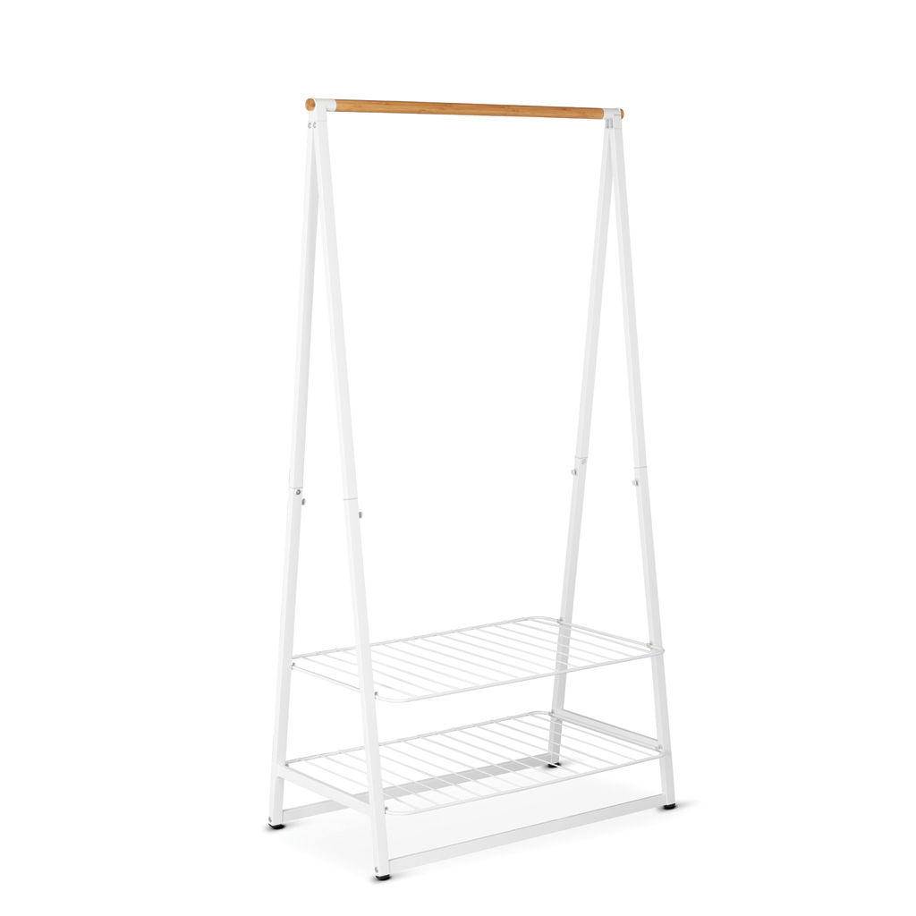 BRABANTIA Linn 99,5 x 190 cm biały - wieszak / suszarka na ubrania ze stali nierdzewnej