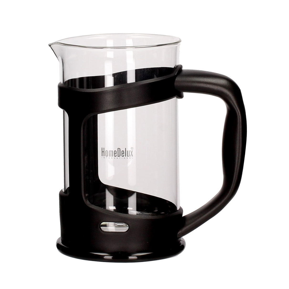 French press - skleněná konvice na čaj a kávu HOME DELUX SOFIA 0,8 l