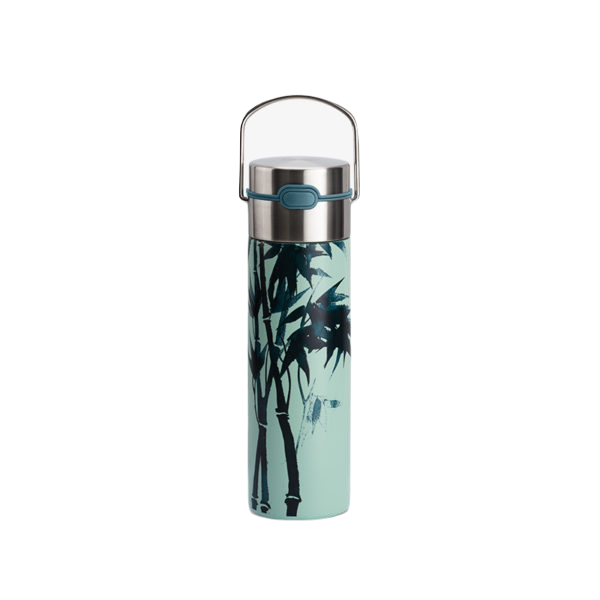Termos / Nerezová termofľaša s čajovým filtrom EIGENART LEEZA BAMBOO 0,5 l