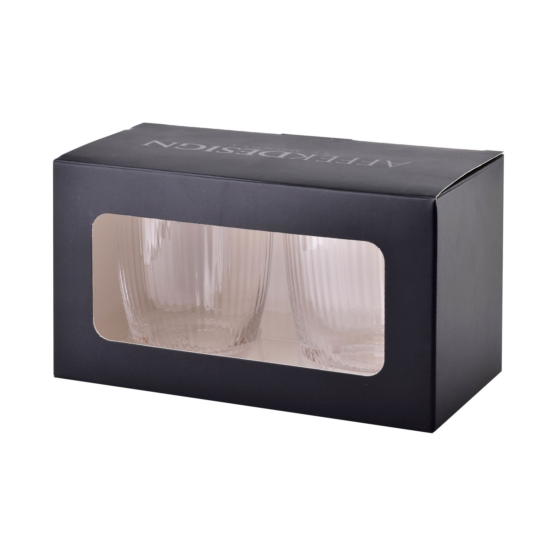 Sklenice na pití a míchané nápoje AFFEK DESIGN MADA GOLD 450 ml 2 ks