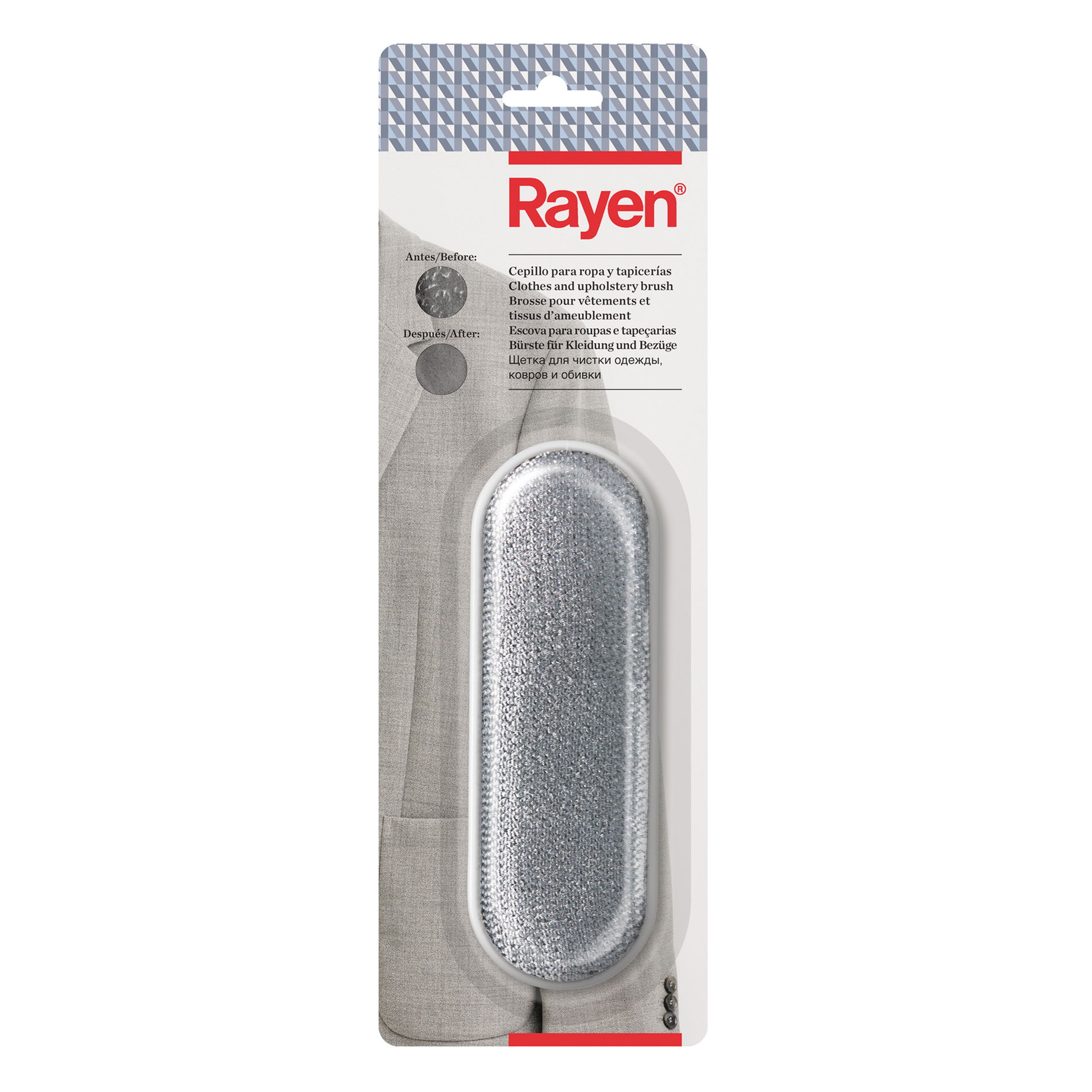 Štetec na odevy z veľúru RAYEN