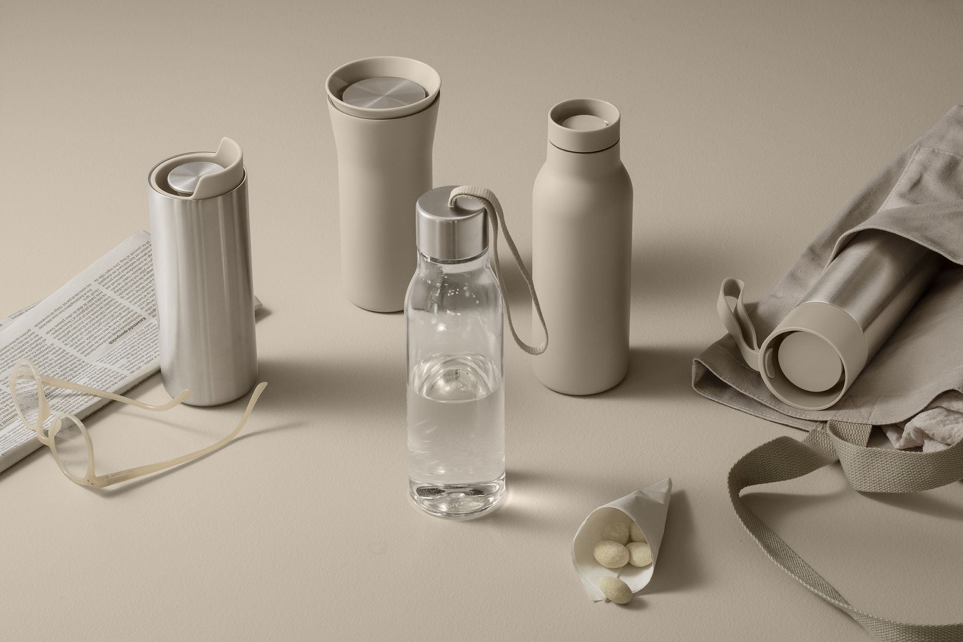 EVA SOLO Urban 0,5 l - termoska / termální láhev z nerezové oceli
