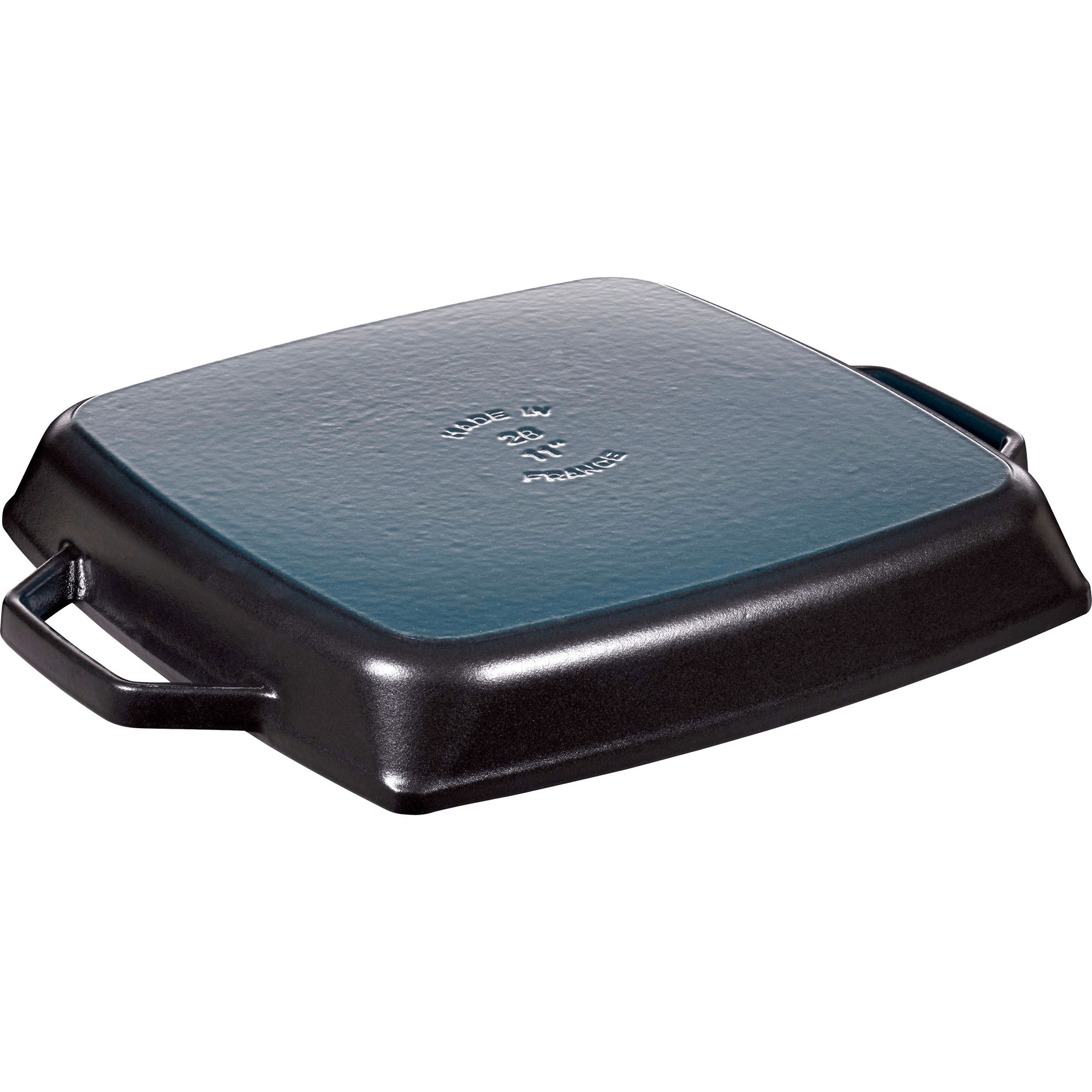 STAUB Grill At Home 28 x 28 cm černá - litinová grilovací pánev
