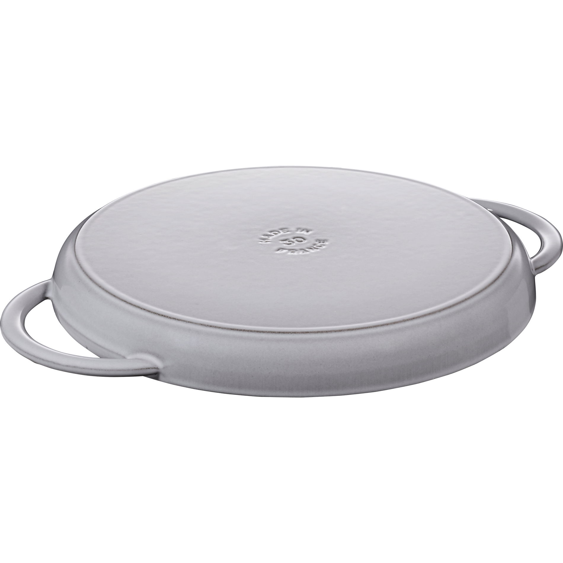 STAUB Gril 30 cm šedý - litinová grilovací pánev