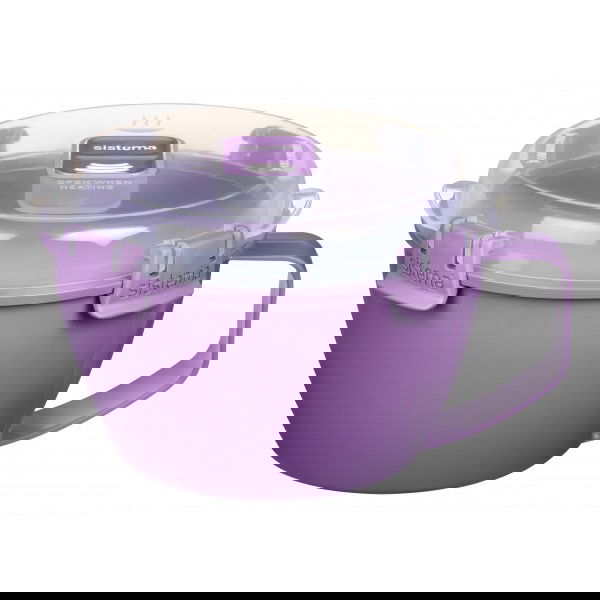 SISTEMA Microwave Noodle 0,94 l fioletowy - lunch box / pojemnik do mikrofali