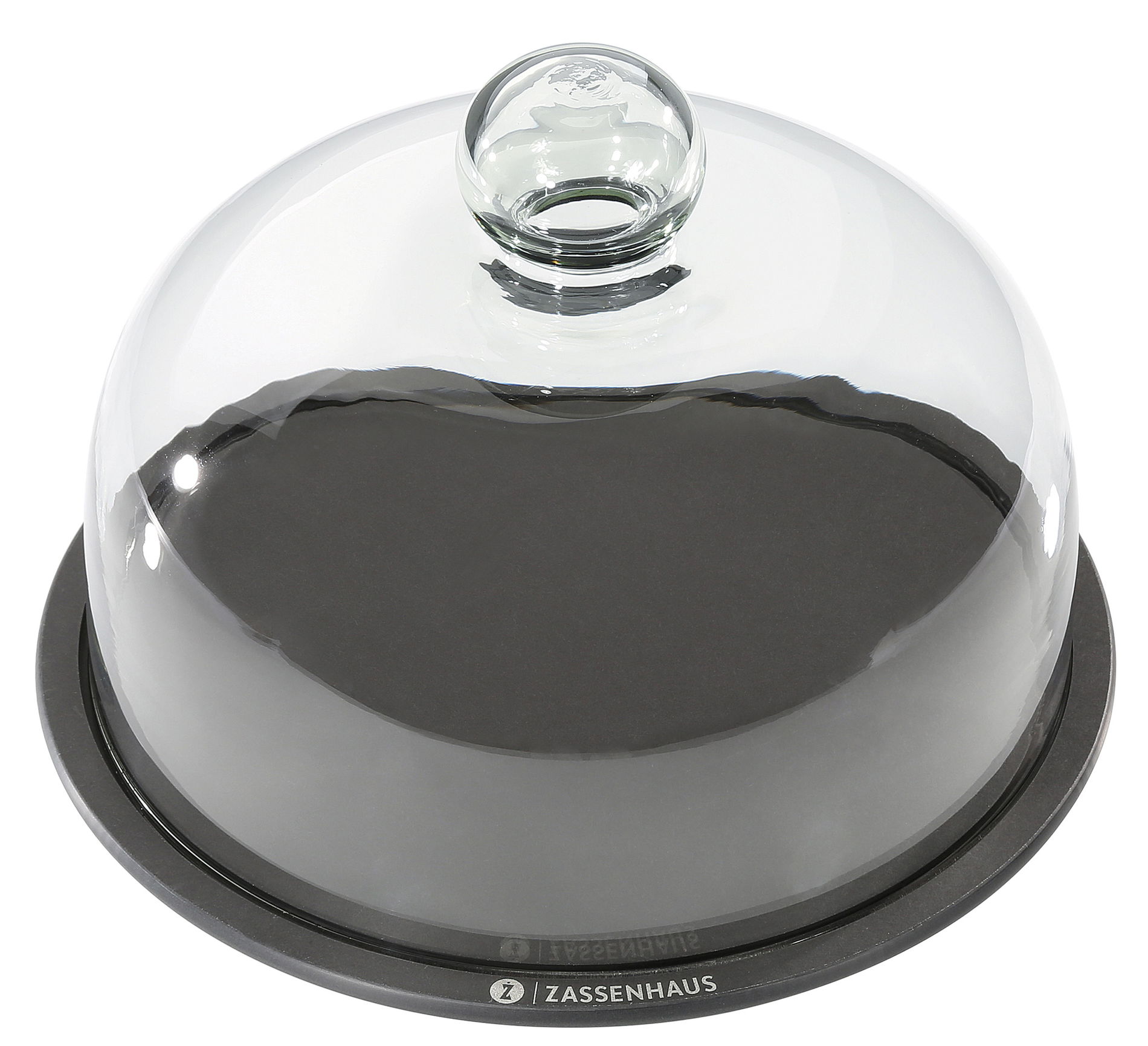 ZASSENHAUS Comfort Plus 23 cm - prkénko na servírování sýrů a občerstvení s poklopem